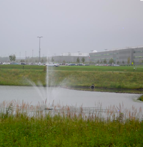 Fountain Spotlight Honeywell Defense Complex AIROLATOR