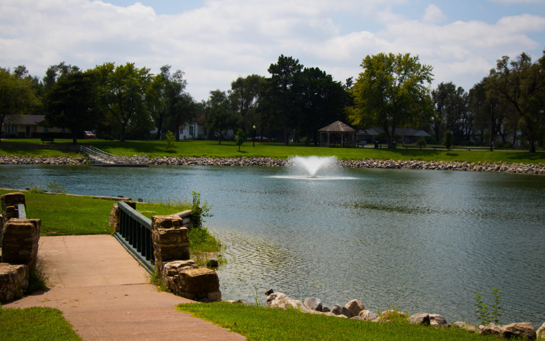 Featured Project: An aeration system and fountain revives a beloved lake in Sterling, Kansas