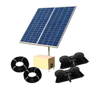 DD Solar Pond Aerators < 12' Depth - Air-O-Lator - Pond Aeration & Maintenance Products