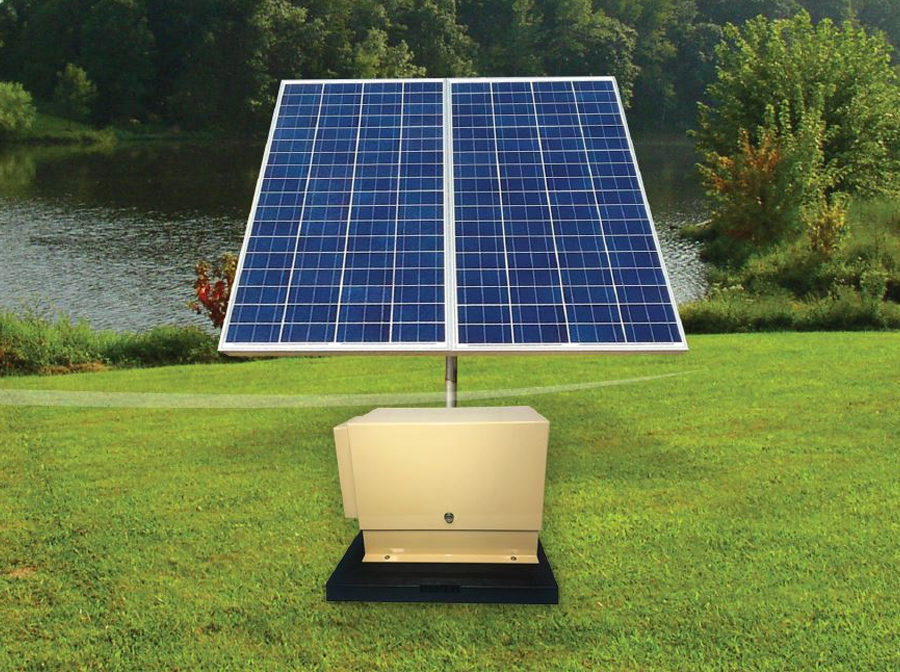 Three Different Solar Pond Aeration Systems - Air-O-Lator