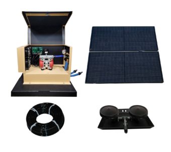 24v DD Solar Aerators < 20' Depth - Air-O-Lator - Pond Aeration & Maintenance Products