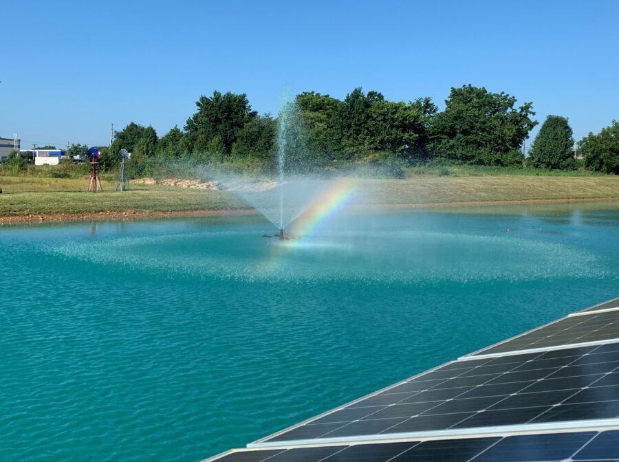 Energy-Saving Solar Powered - Air-O-Lator - Pond Aeration & Maintenance Products