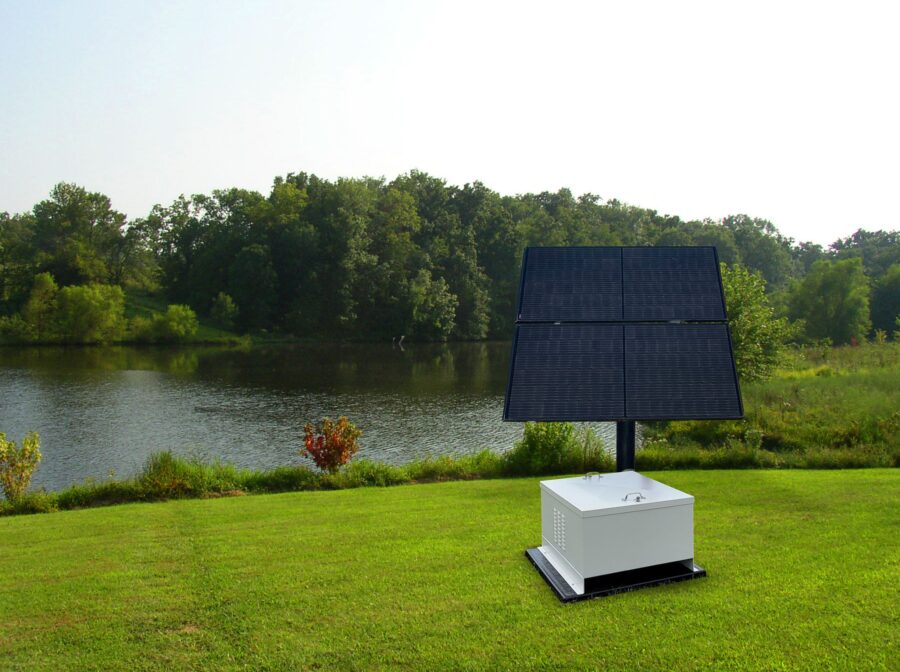 Complete Solar Pond Aeration Systems - Air-O-Lator - Pond Aeration & Maintenance Products